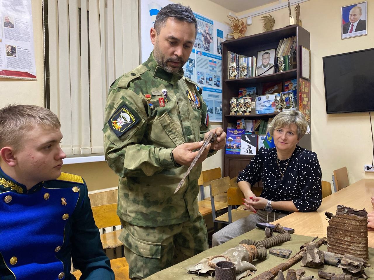 Подробнее о статье В НЕВИННОМЫССКЕ ПРОШЛА ПЕРЕДАЧА ЭКСПОНАТОВ «ВАХТЫ ПАМЯТИ»